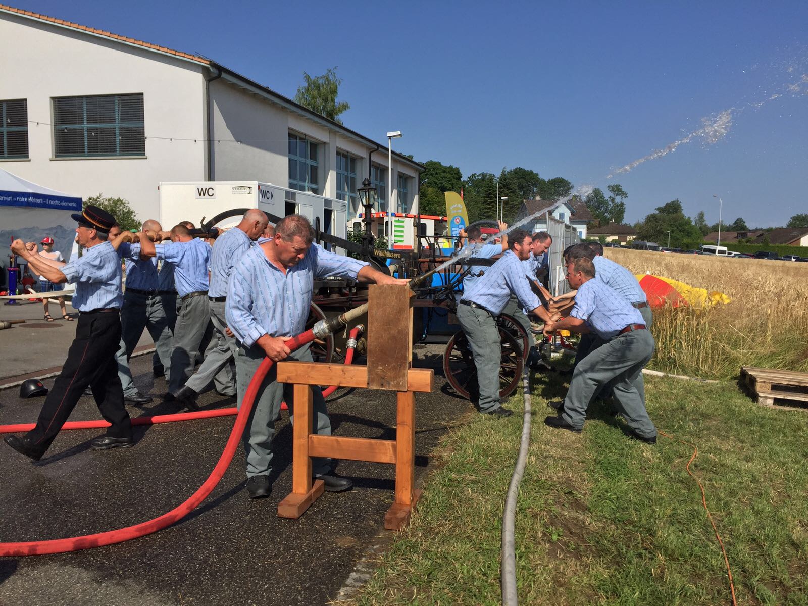 Feuerwehrverein Bünzen schreibt Vereinsgeschichte